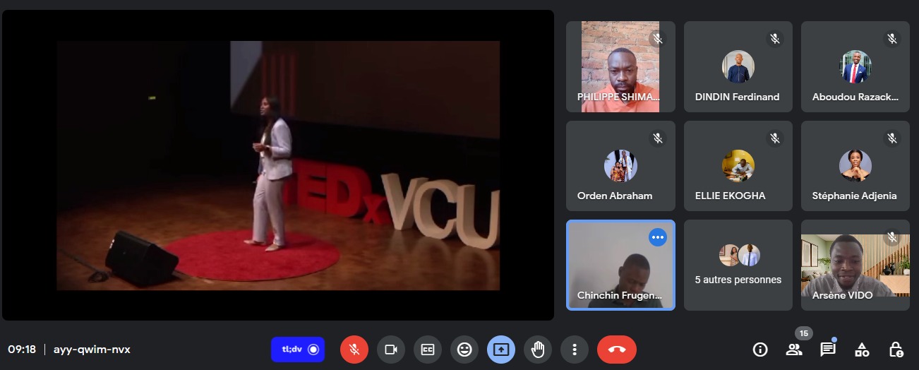 Cours d'anglais en ligne via Google Meet